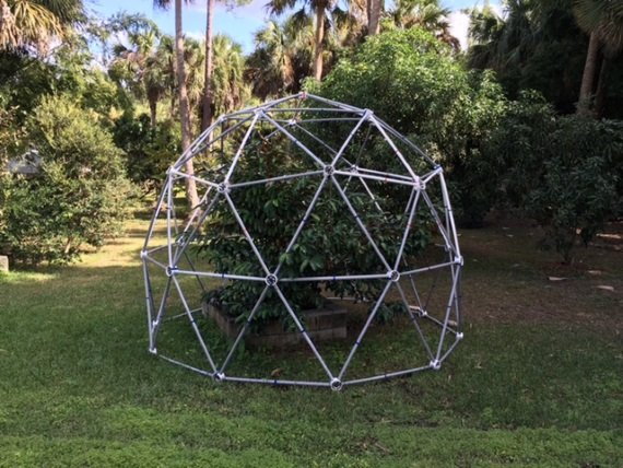16' 2v Silo Dome Greenhouse