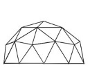 2v Icosahedron Geodesic Dome Calculator