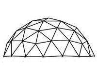 3v 3/8 Icosahedron Geodesic Dome Calculator