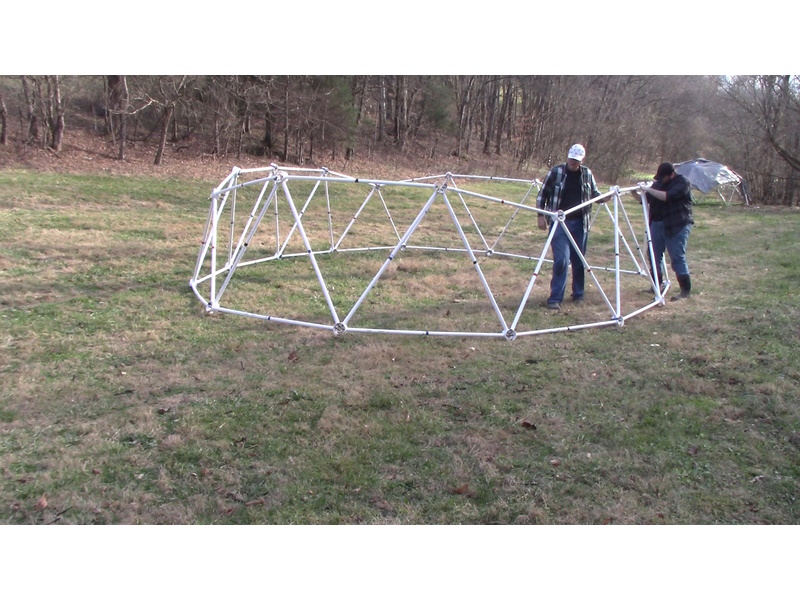 Building the 2v Tunnel Dome with 1 Extension