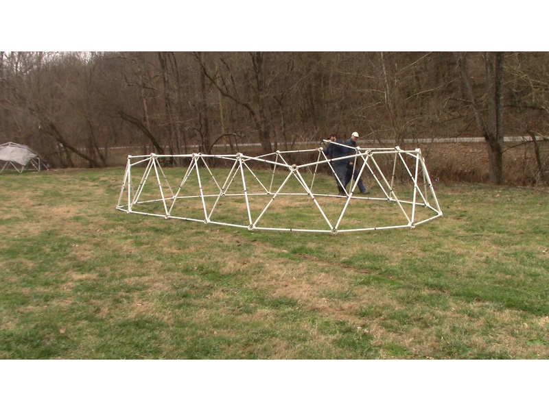Building the 2v Tunnel Dome with 2 Extensions
