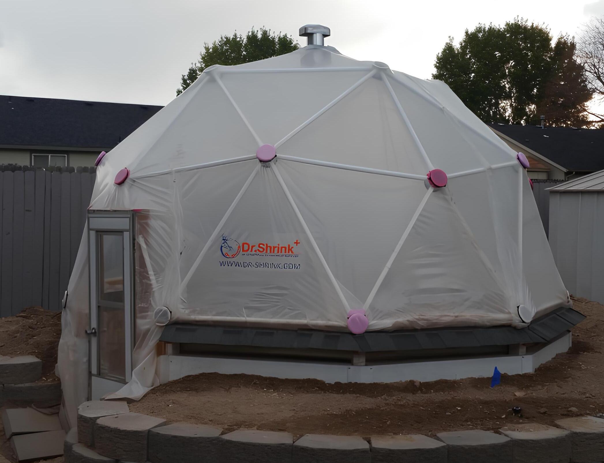 2V Dual Covering Geodesic Dome Hub Kit for Sale - by Zip Tie Domes 2V Dual Covering Geodesic Dome Hub Kit for Sale - by Zip Tie Domes