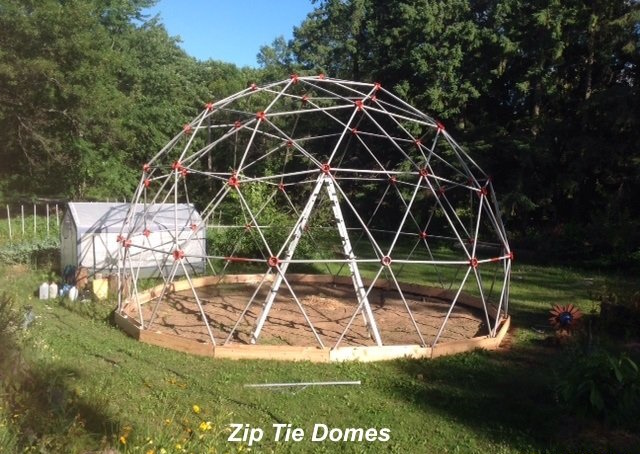 Geodesic Dome Greenhouse Kit