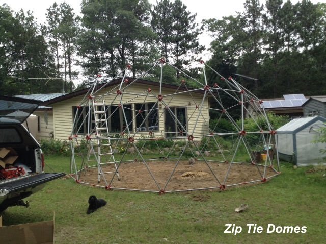 Geodesic Dome Greenhouse Kit