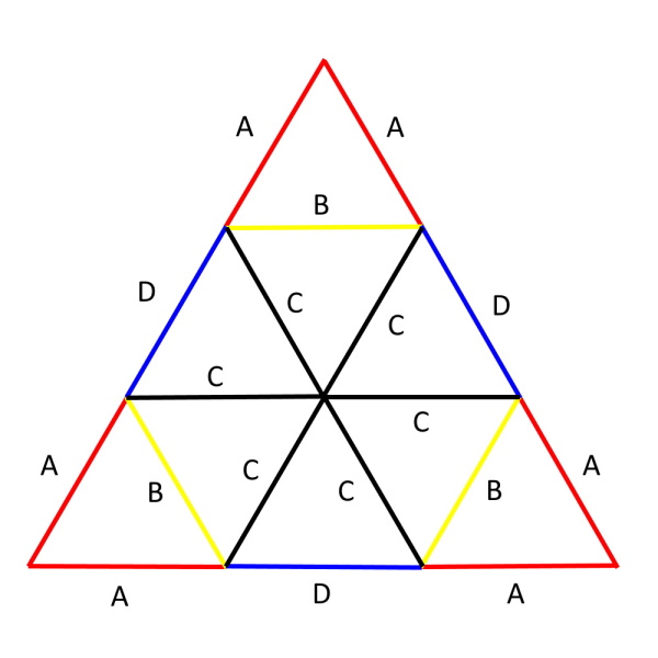 3V 4/9 Kruschke Geodesic Dome Tessellation Diagram
