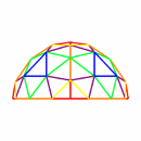 4v Octahedron Geodesic Dome Calculator