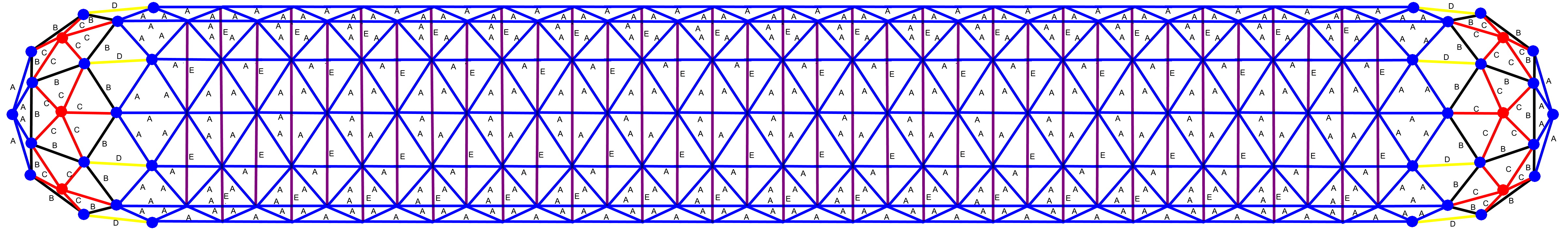 Tunnel Dome 18 - Top Down Diagram
