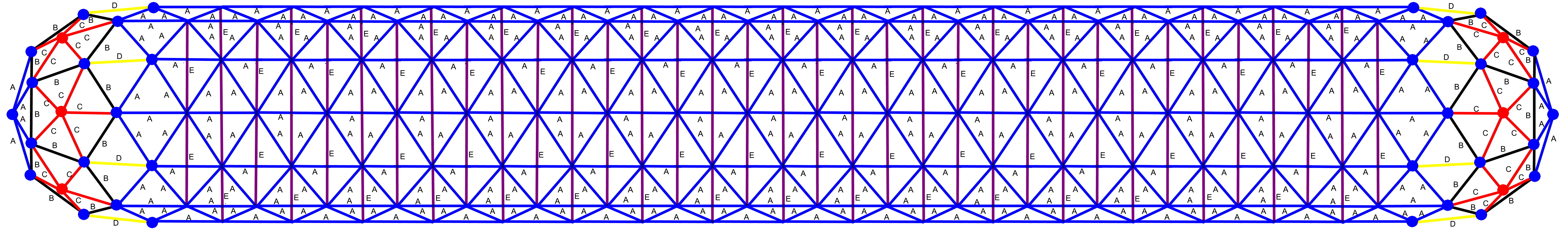 Tunnel Dome 18 - Top Down Diagram