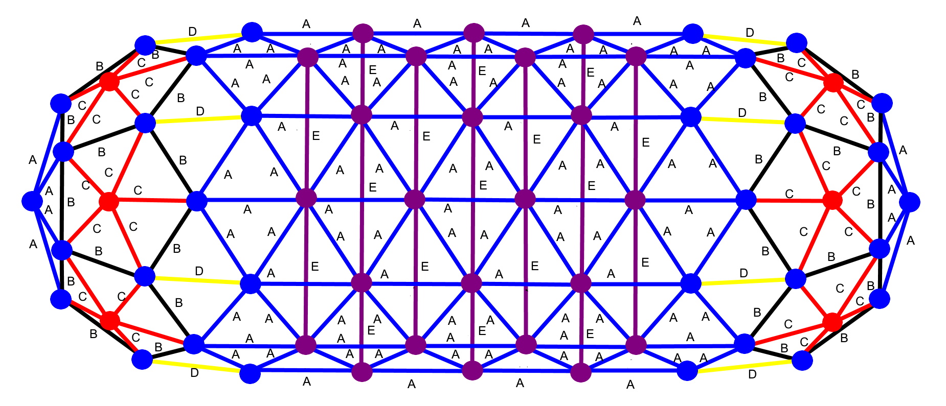 Tunnel Dome 4 - Top Down Diagram