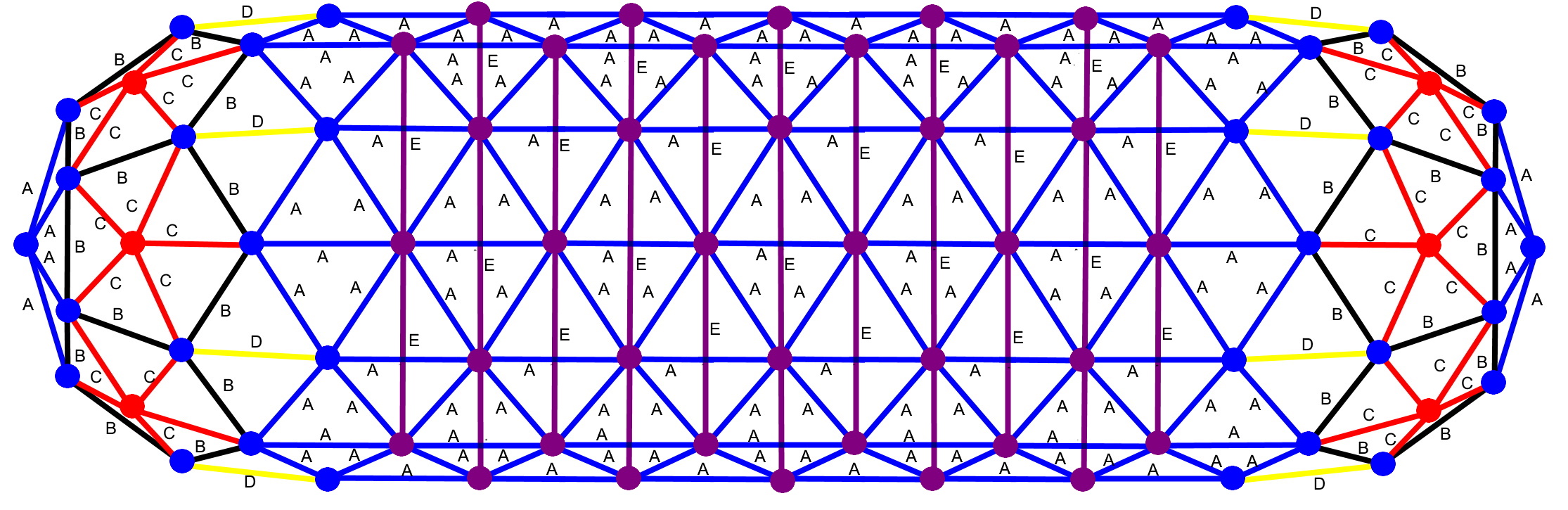 Tunnel Dome 6 - Top Down Diagram