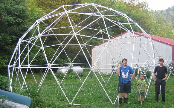 Geodesic Dome Greenhouse Kit