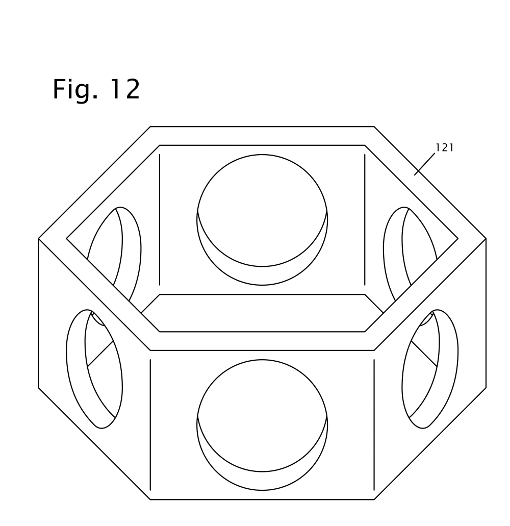 6 sided Locking Collar