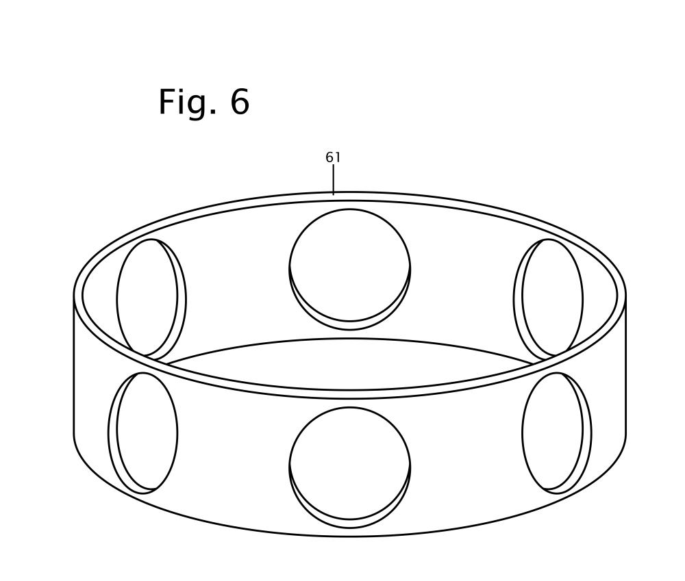 Ring shaped Locking Collar