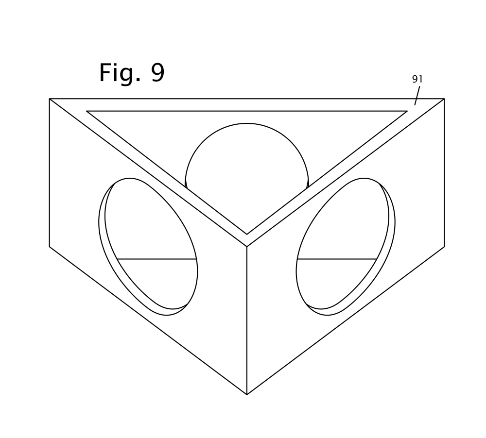 3 sided Locking Collar