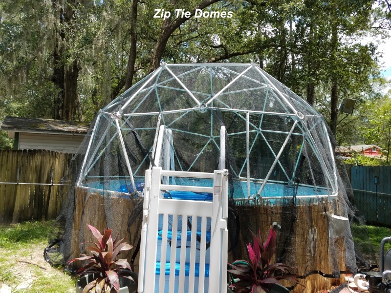 2v Swimming Pool Cover Dome