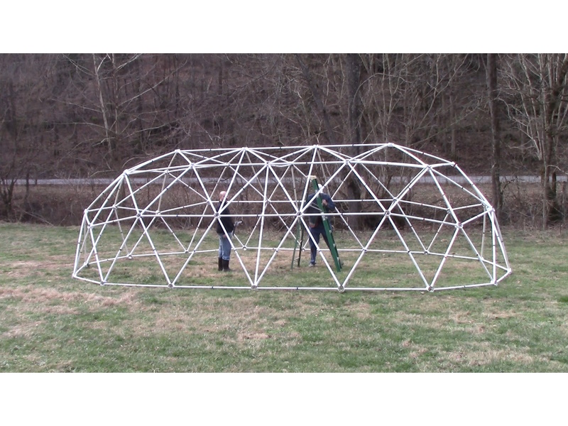 Completed 2v Tunnel Dome with 2 Extensions