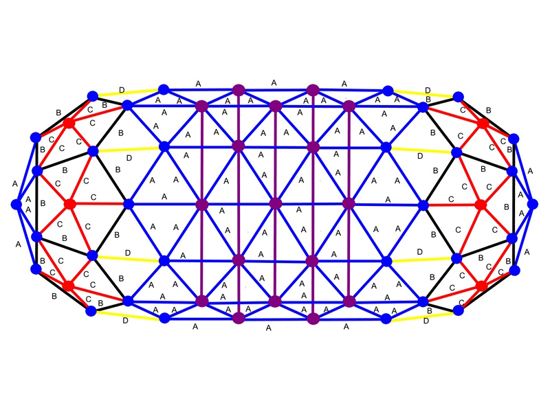 2v Tunnel Dome 3 Ext. Top Down View