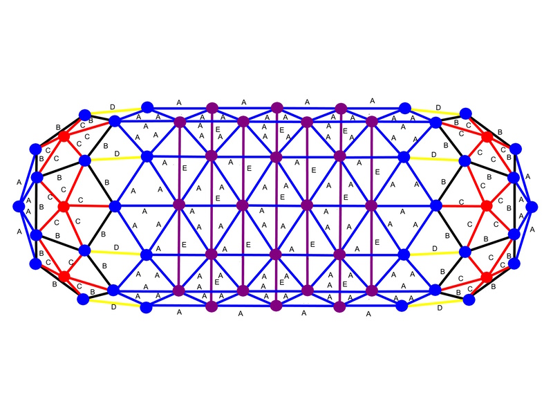 2v Tunnel Dome 4 Ext. Top Down View