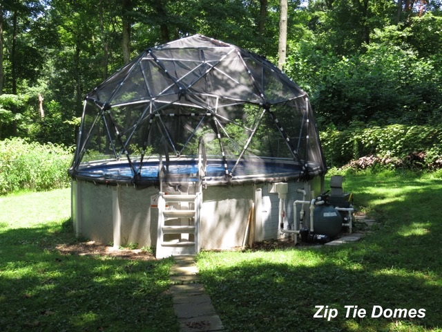 Geodesic Dome Pool Enclosure Kit