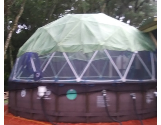 Geodesic Dome Pool Enclosure Kit