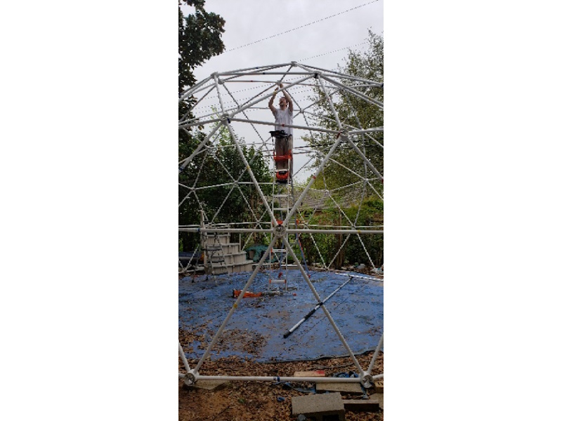 Geodesic Dome Pool Enclosure Kit For Winter