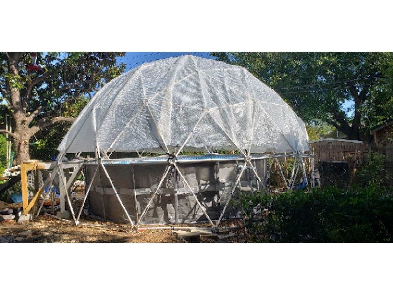 Geodesic Dome Pool Enclosure Kit For Winter