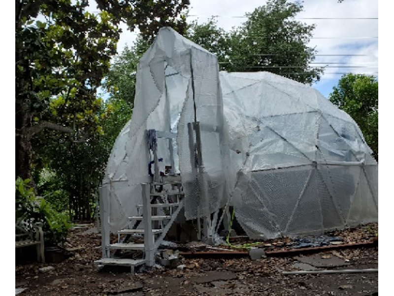 Geodesic Dome Pool Enclosure Kit For Winter