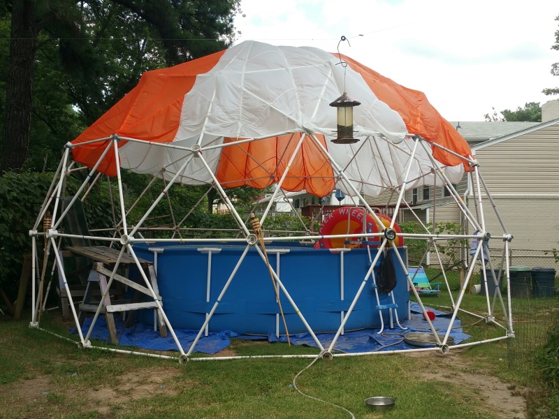 Geodesic Dome Pool Enclosure Kit