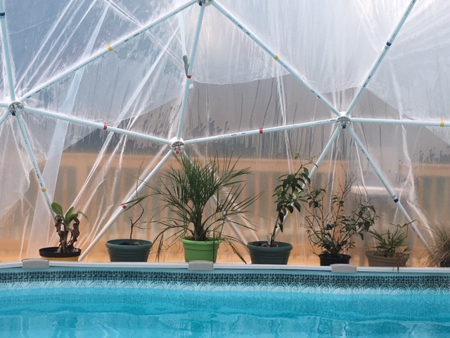 Geodesic Dome Pool Enclosure Kit