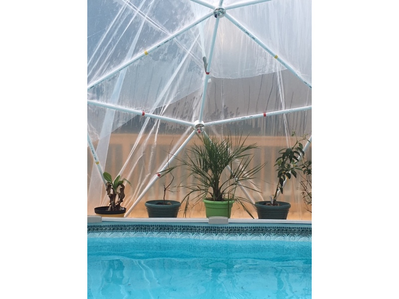 3v 3/8 Pool Enclosure Dome