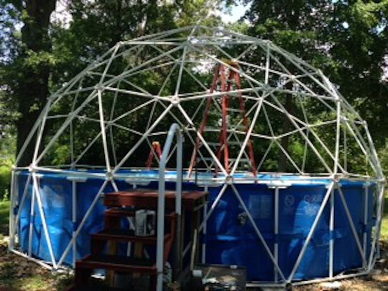 Geodesic Dome Pool Enclosure Kit For Winter