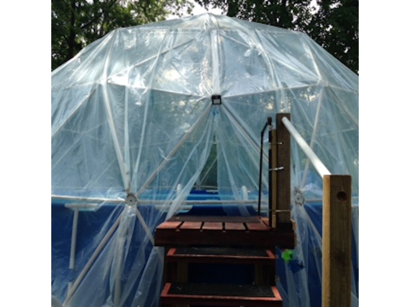 Geodesic Dome Pool Enclosure Kit For Winter