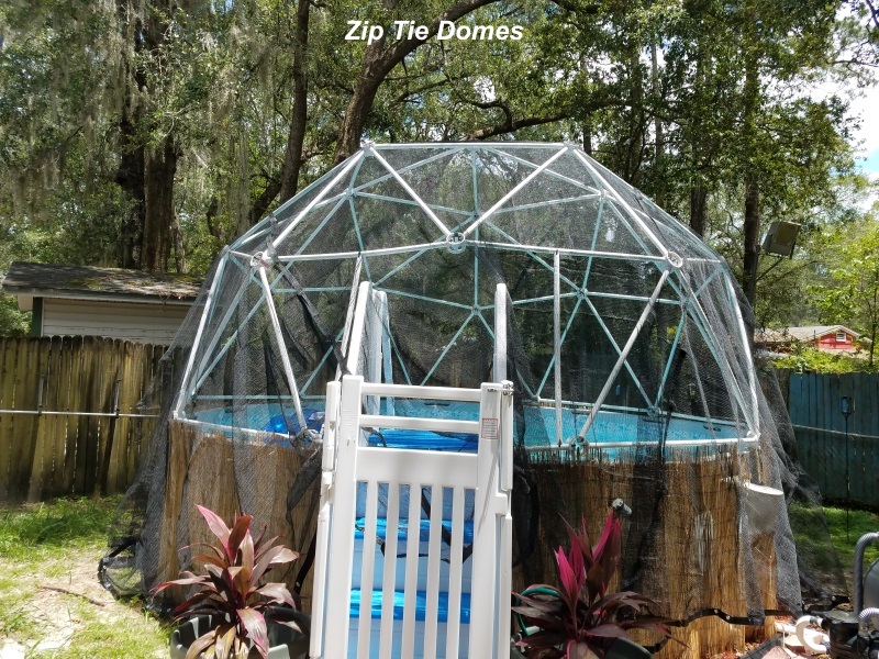 Geodesic Dome Pool Enclosure Kit